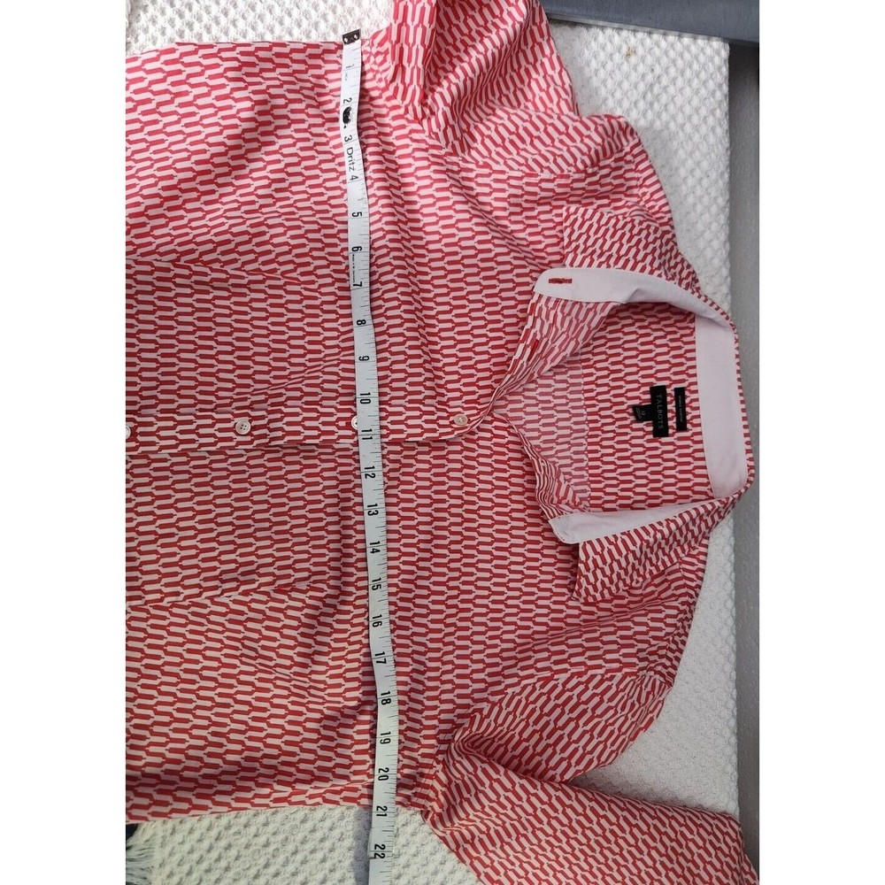 Talbots Wrinkle Resistant Button Front Geometric … - image 5
